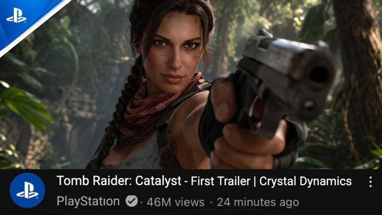Tomb Raider: Catalyst - First Trailer |  Lara Croft Gameplay | Crystal Dynamics | Concept