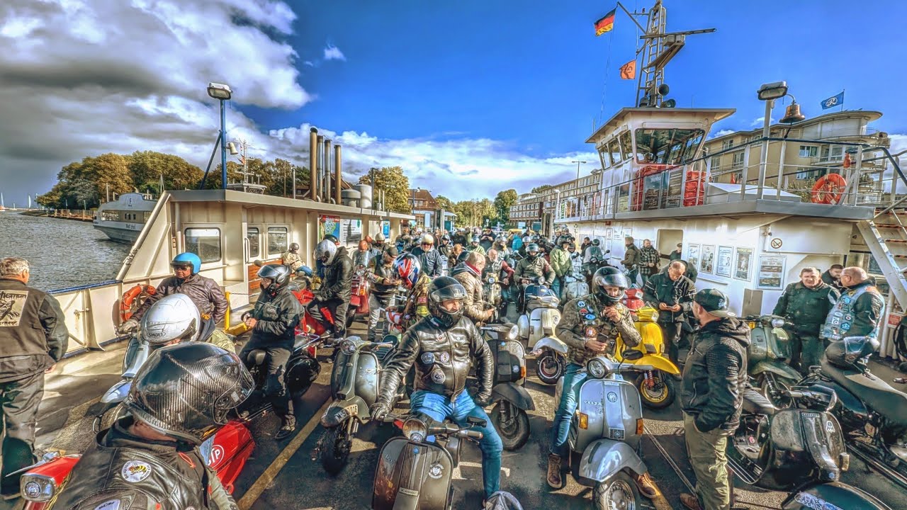 North Legends SC Ostholstein - Abrollern Lübeck 2024 - Vespa Hanseaten