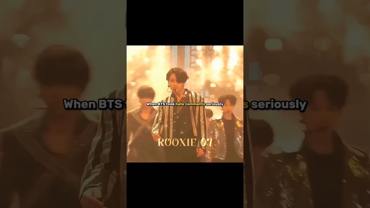 when bts took hate comments seriously #bts #shorts #viral #fyp
