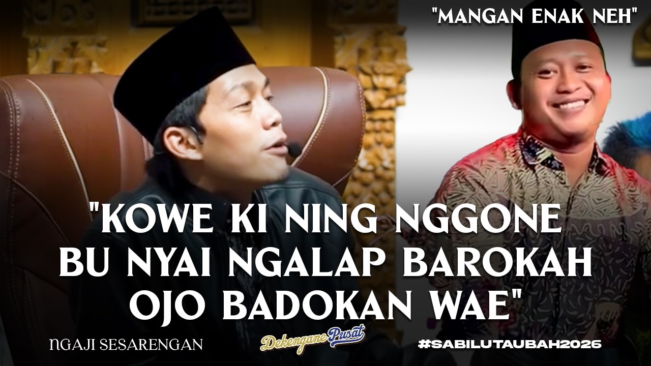 MARGONO KENO SEMPROT! Gus Iqdam: Neng Nggone Bu Nyai Ki Ngalap Barokah, Ojo Badokan Wae!