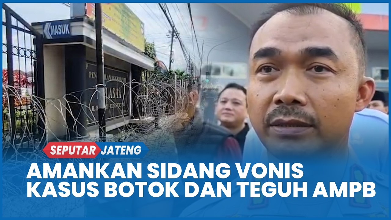 Amankan Sidang Vonis Kasus Botok dan Teguh AMPB, Polresta Pati Kerahkan 1.300 Personel Gabungan
