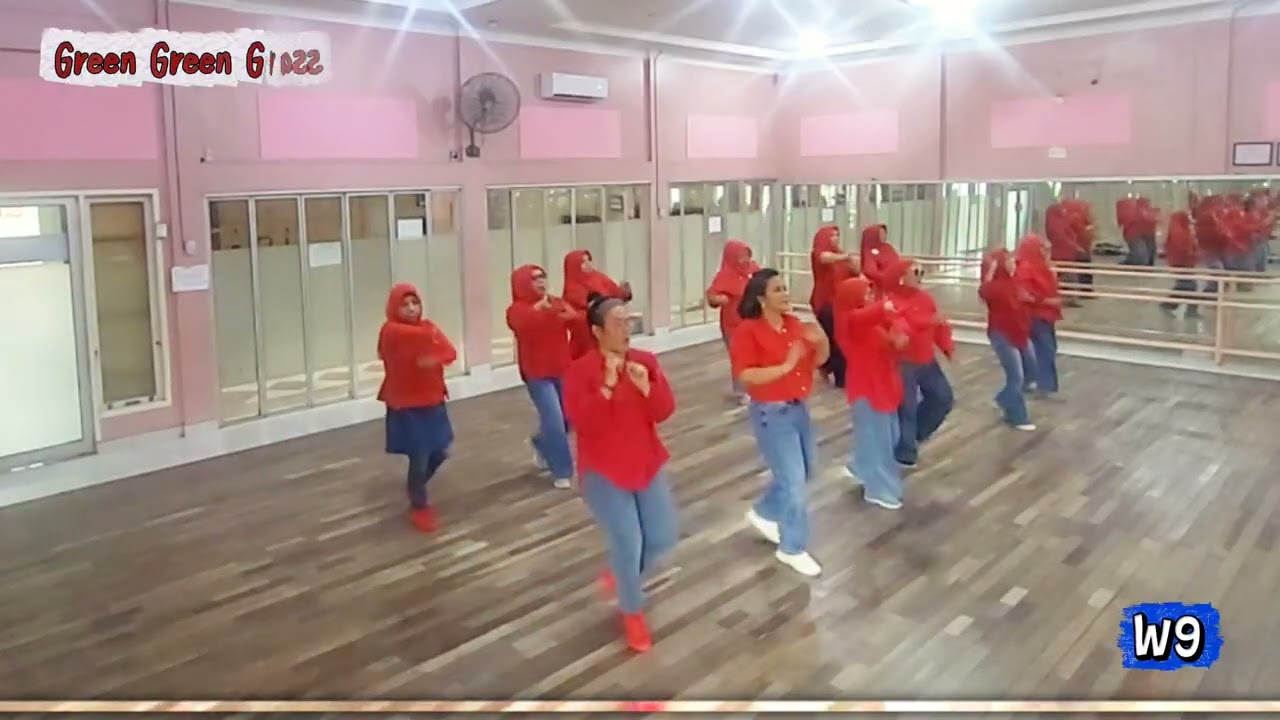 GREEN GREEN GRASS LINE DANCE // Choreo by Caecilia M Fatruan (INA) // January 2022