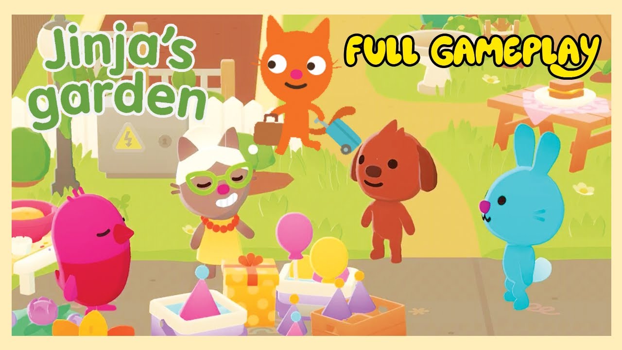 Sago Mini Jinja's Garden - Full Gameplay