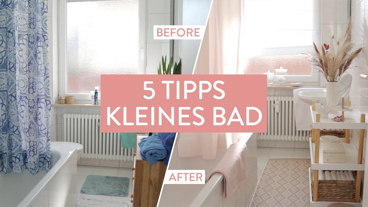 Badezimmer Makeover: So wird das kleine Bad zum WOW-Raum!