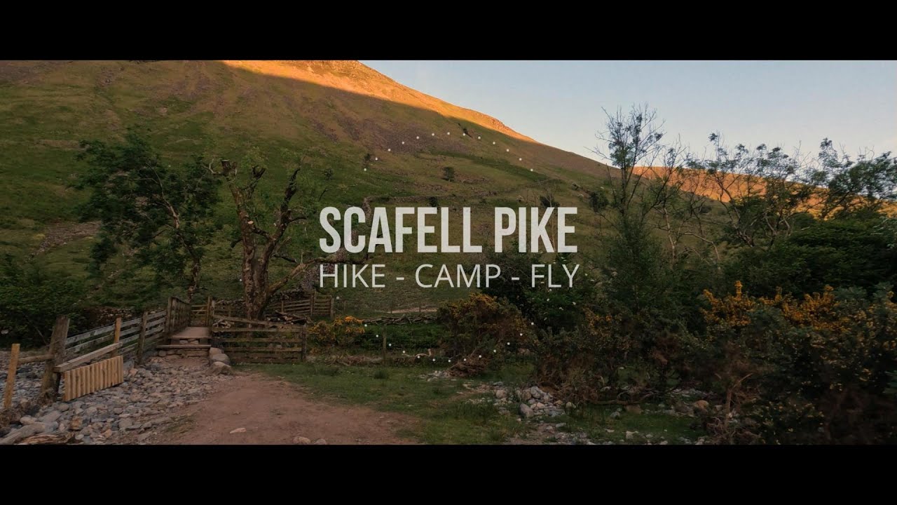 Scafell Pike // Hike - Camp - Fly // A Lake District Paragliding Adventure