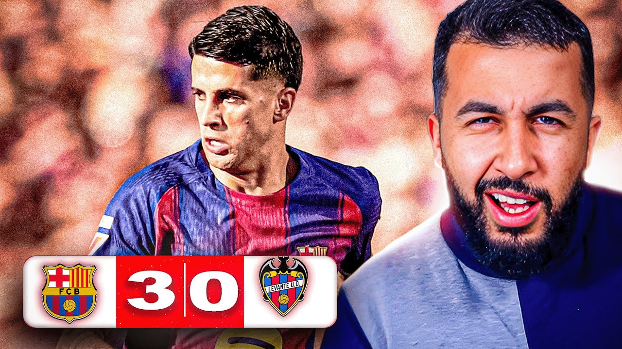 DRUGTEST CANCELO RIGHT NOW.. | BARCELONA 3-0 LEVANTE REACTION! 