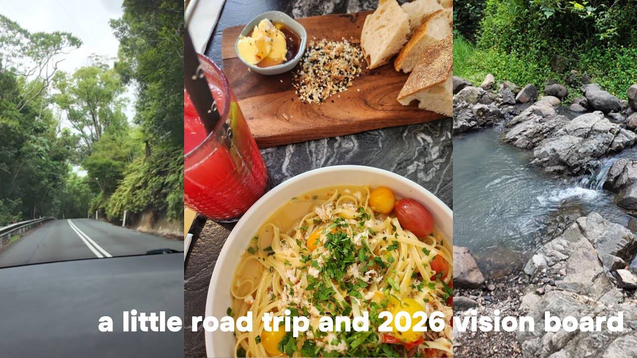 A little road trip and 2026 vision board