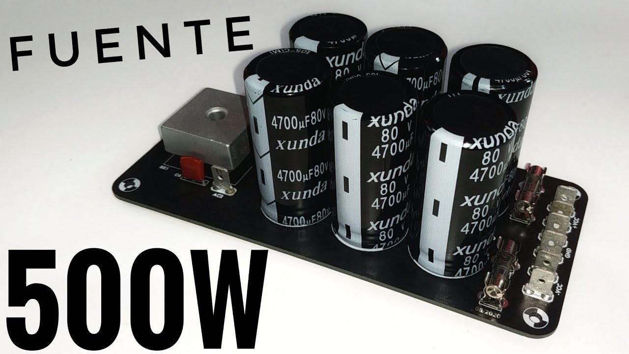 PCB Fuente SIMETRICA de ALTA Potencia!! | JLCPCB