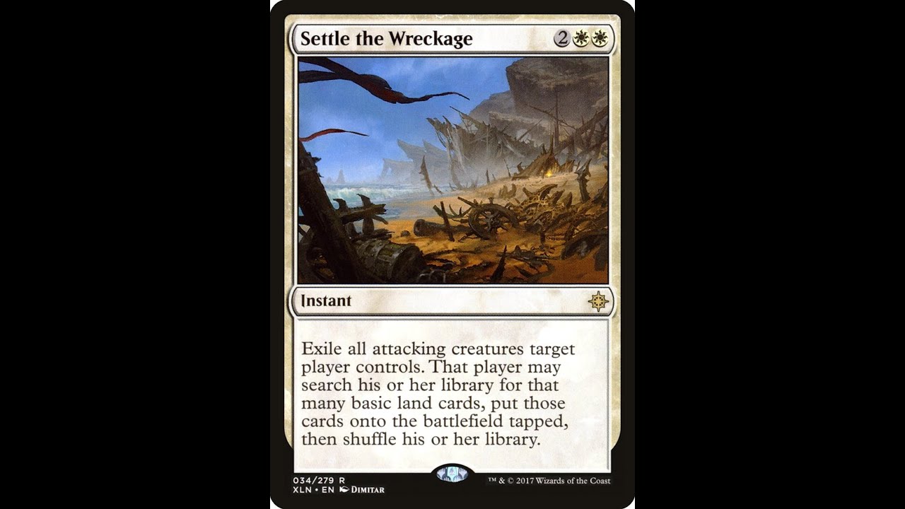 MTGA: Settle the Wreckage Cast Animation