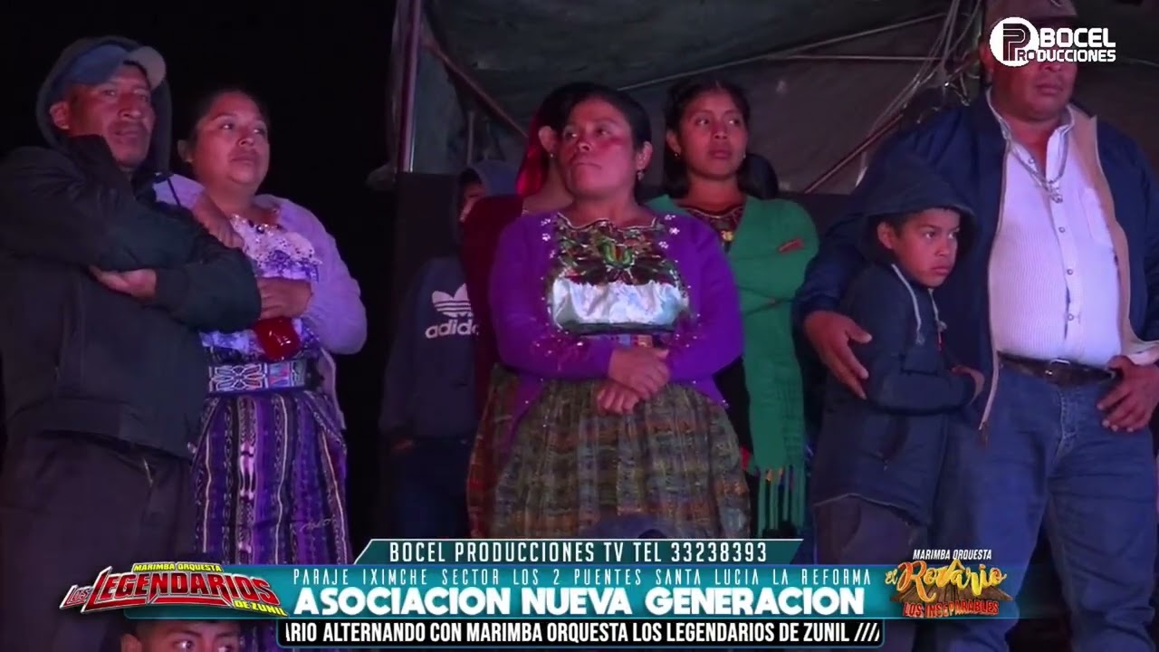 MARIMBA ORQUESTA EL ROSARIO EN VIVO DESDE SECTOR LOS DOS PUENTES PARAJE IXIMECHE 04