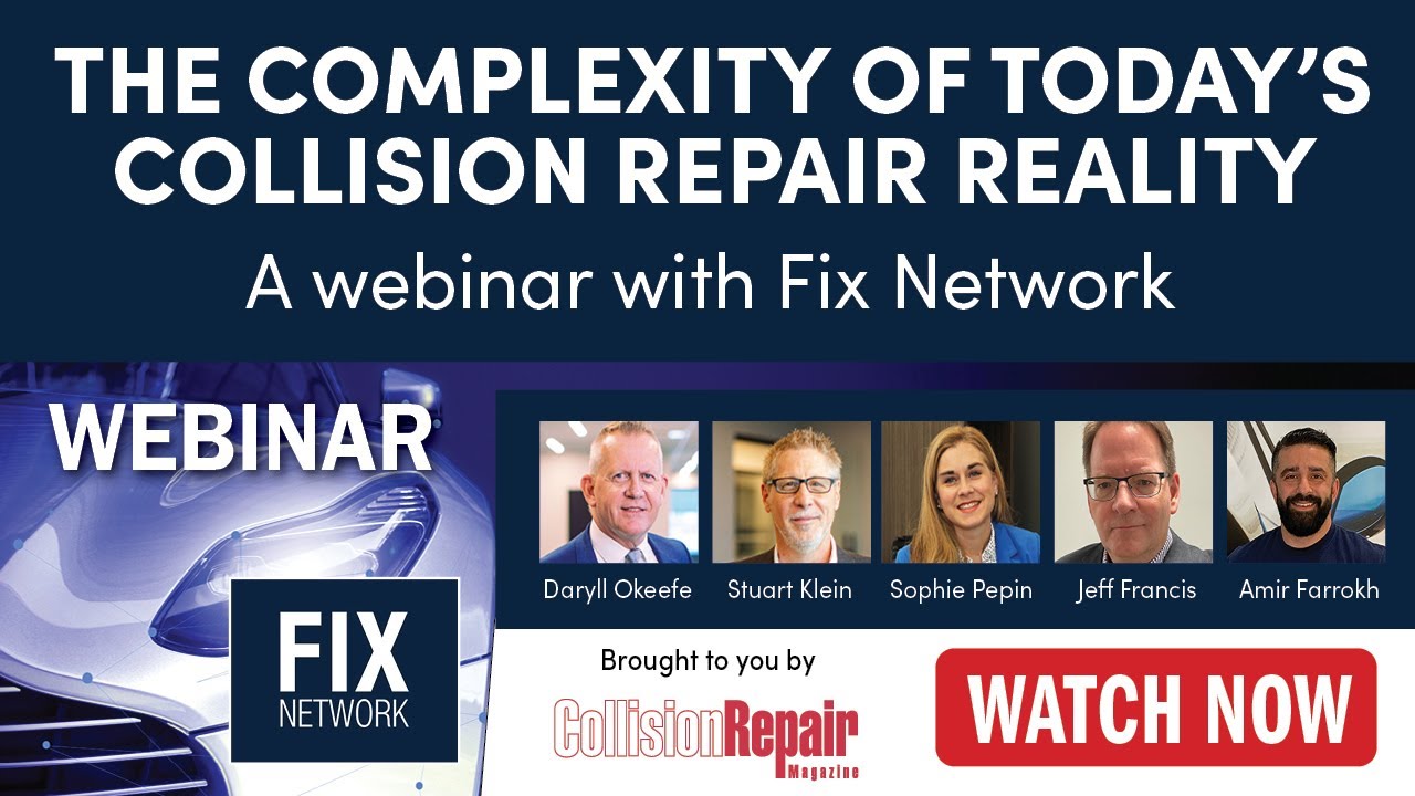 The complexity of today's collision repair reality