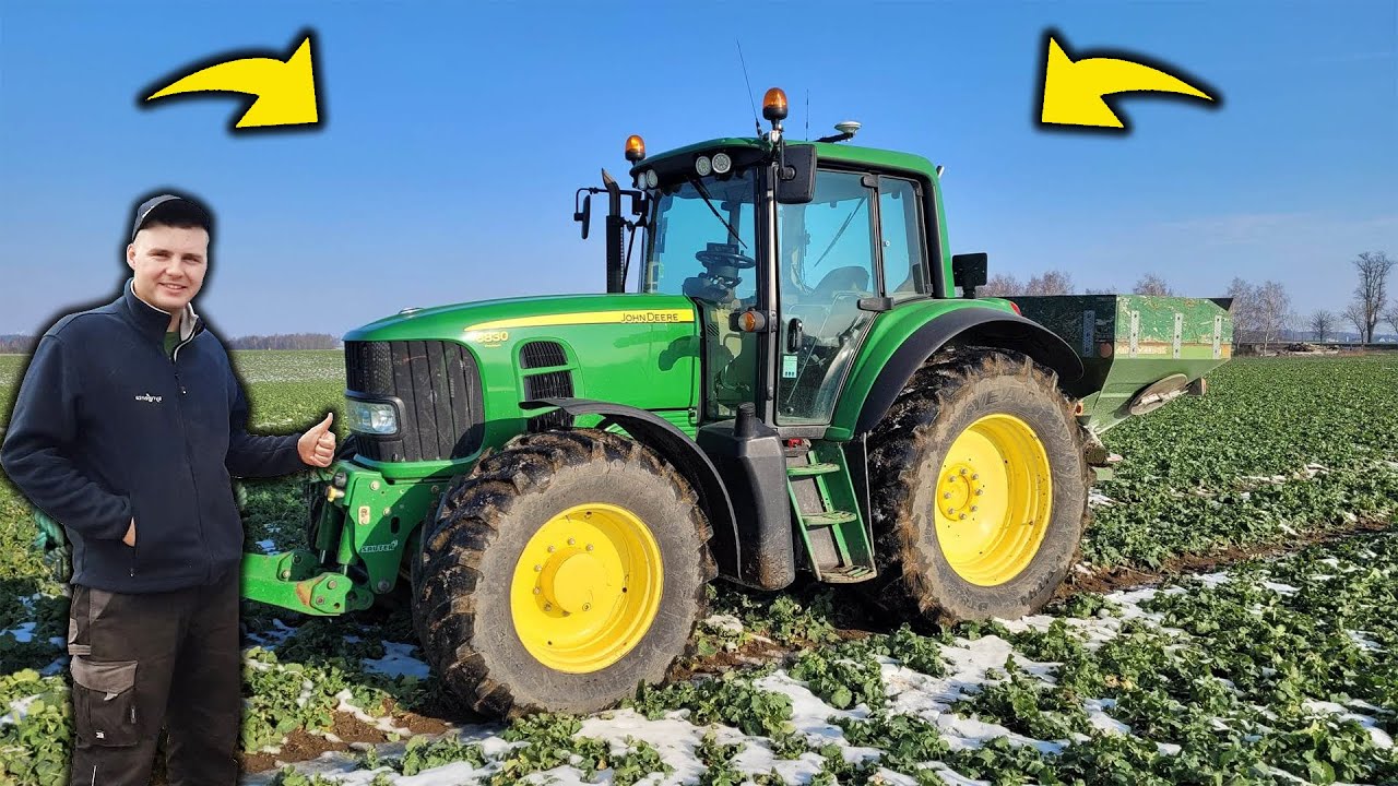 Kiedy Przyjdzie Nowy Traktor - Nawozy 2023 - Pierwsza Praca Po Naprawie