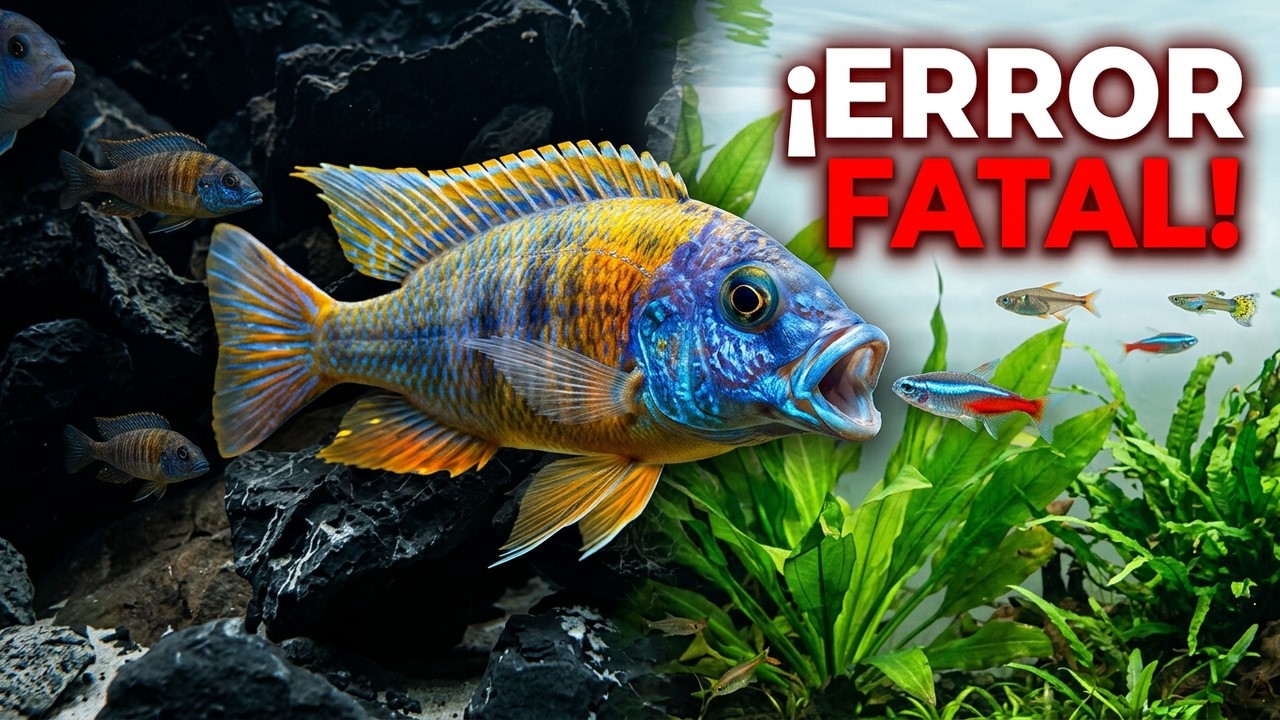 ¡NUNCA mezcles CÍCLIDOS AFRICANOS con estos PECES! (Error FATAL)