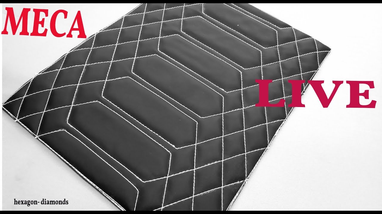 Inserto Personalizado ( Rectangulos y  Diamantes.) Custom Seat Insert.