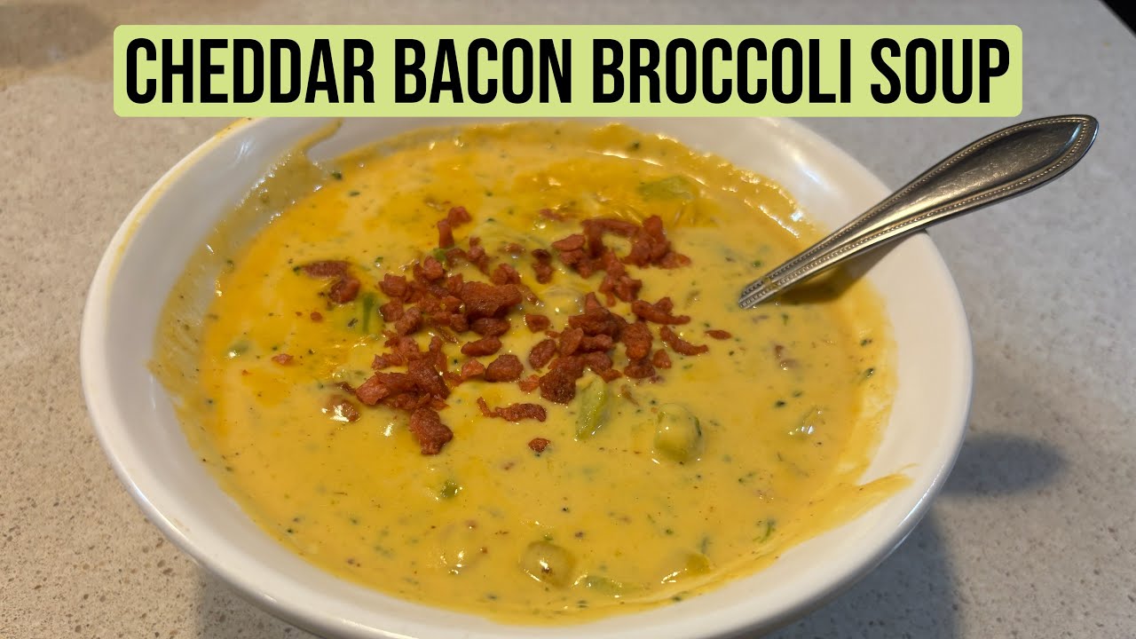 Cheddar Bacon Broccoli Soup (Episode 822)