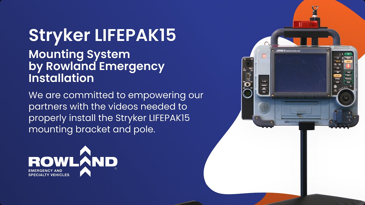 Stryker LIFEPAK 15 Pole Mounting System - Installation & Preventative Maintenance