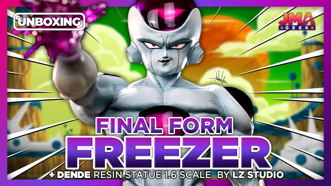 🐉 DRAGON BALL Z: FREEZER Final Form + Dende 1.6 Scale by LZ Studio | UNBOXING | Resin Statue
