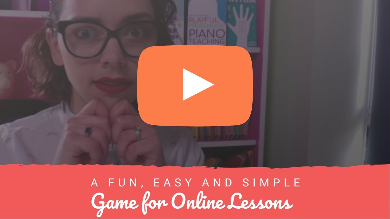 A Super Simple Game for Online Music Lessons