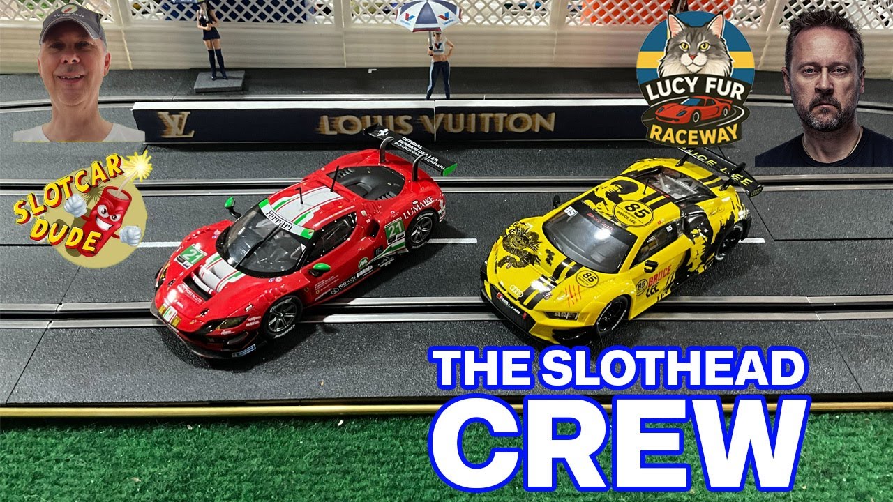 Slothead Crew Live - 16 cars tuned and chat #slotcarsareback #slotcar #slotcarracing