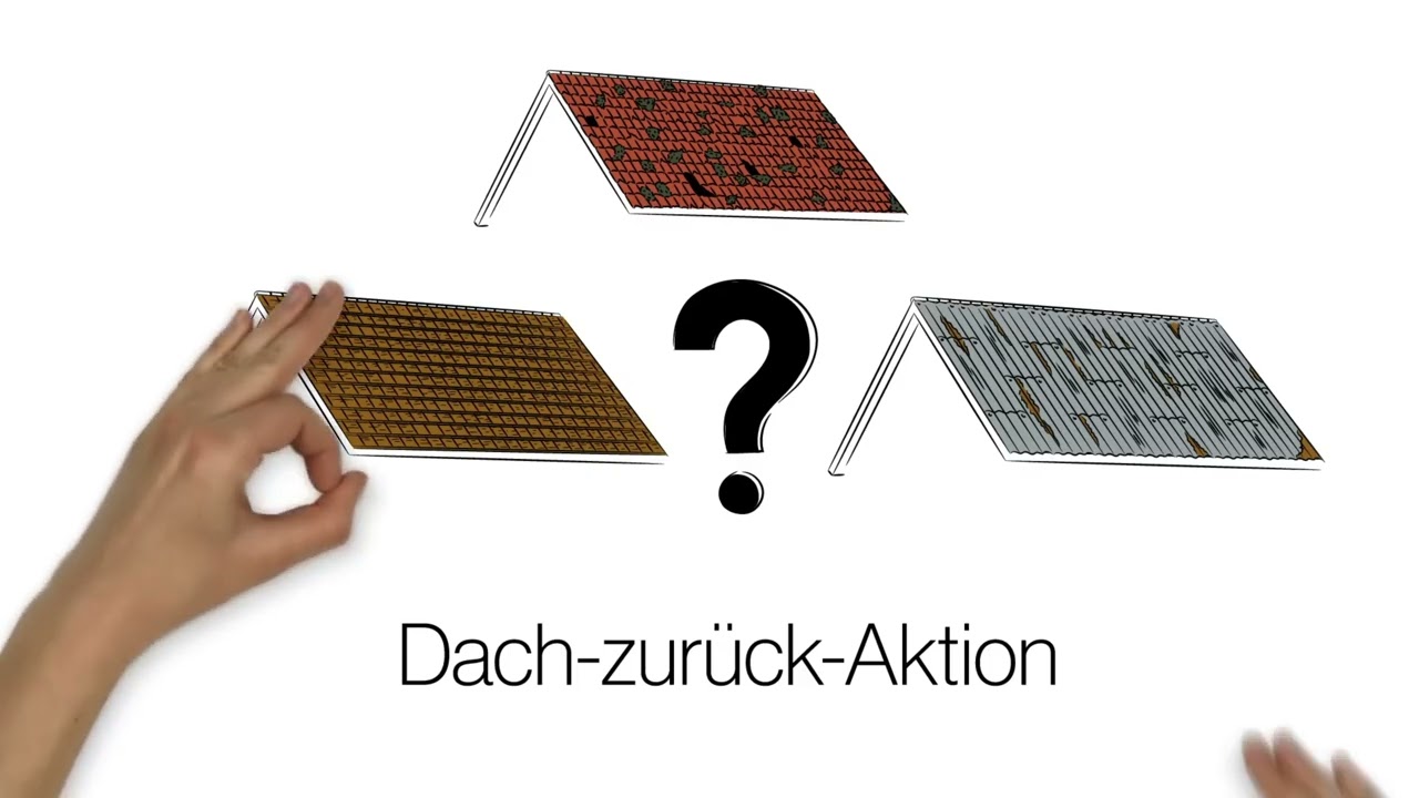 Firma Pöll - Dach zurück Aktion
