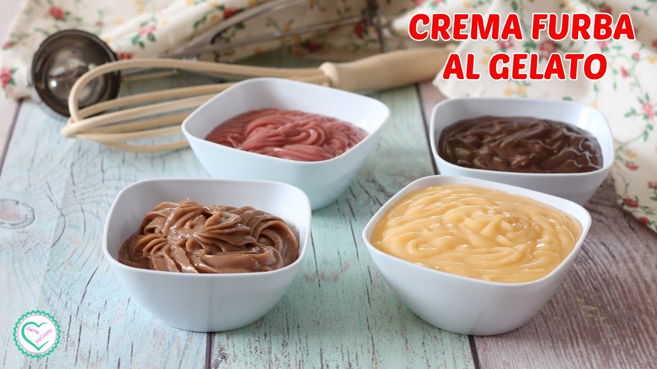 Solo 2 ingredienti per la CREMA FURBA AL GELATO