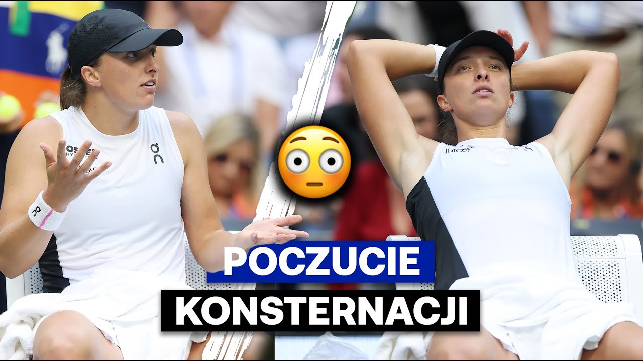 ŚWIĄTEK żegna się&nbsp;z US Open | Skr&oacute;t meczu | Ćwierćfinał z Anisimovą