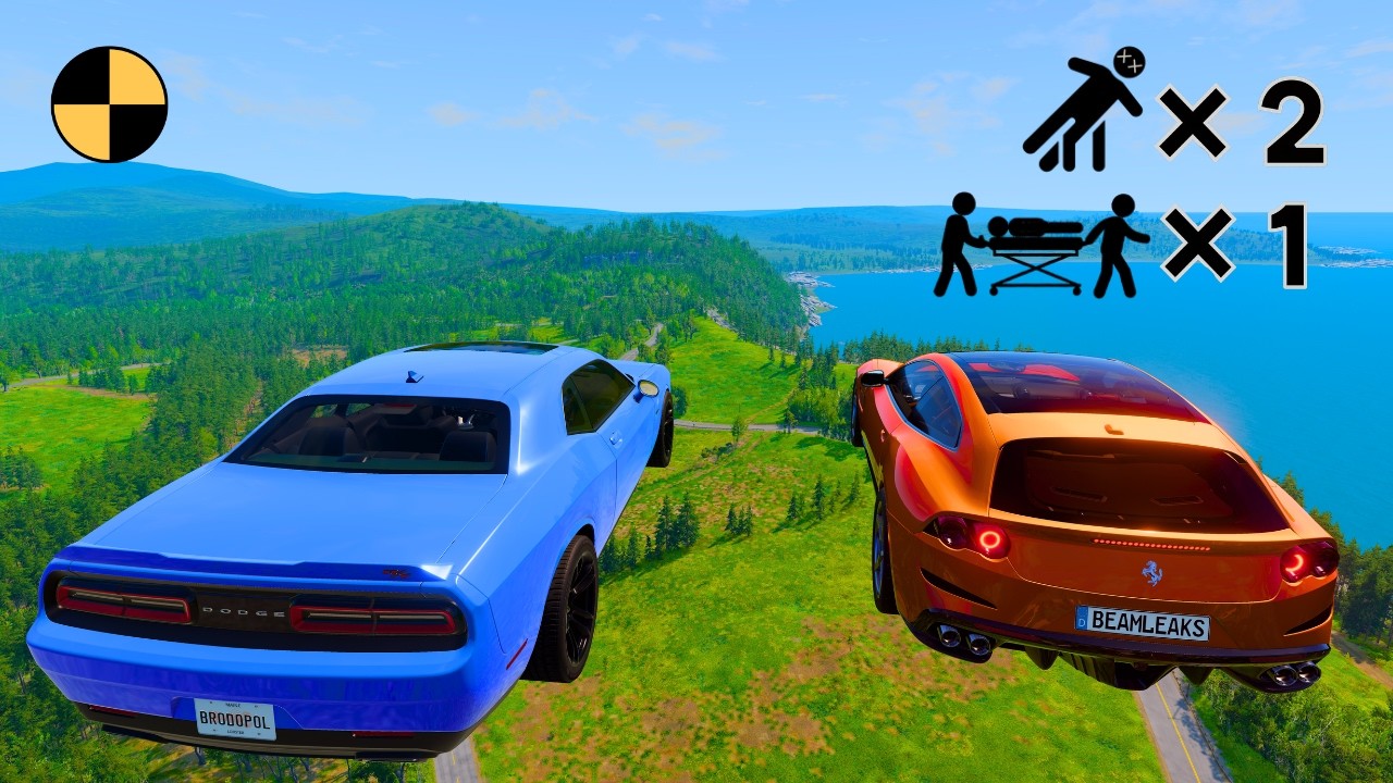 Ultra Realistic High-Speed Crashes | BeamNG.drive Car Crash Compilation #9