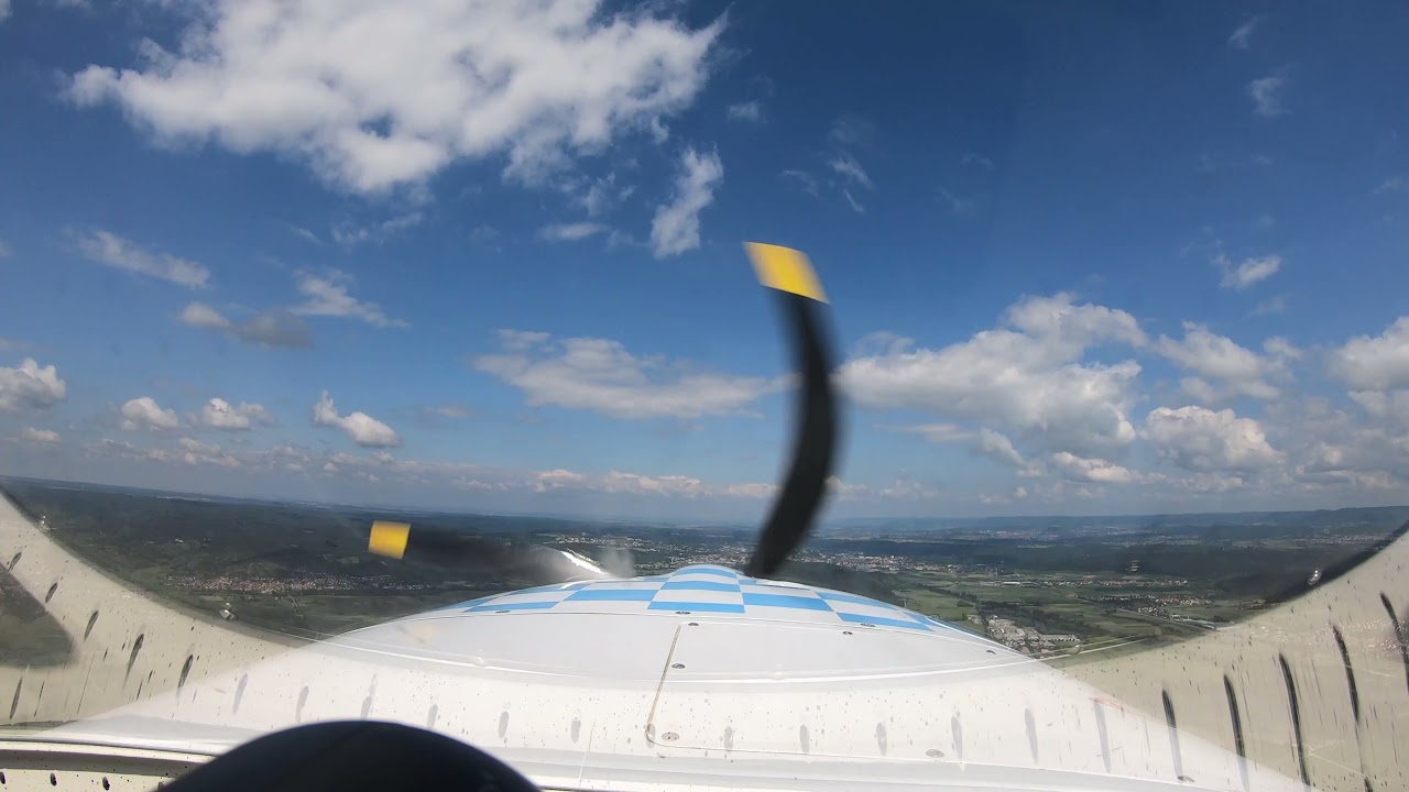 Anflug auf Stuttgart mit ATC