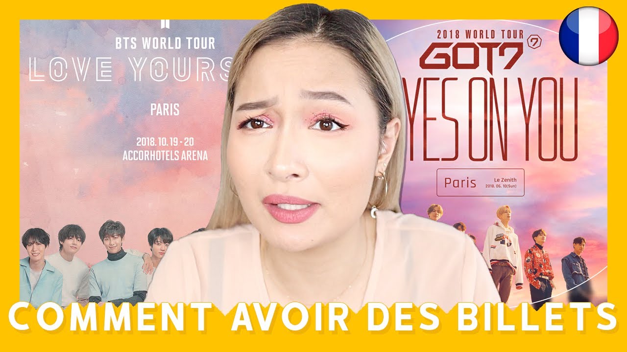 COMMENT AVOIR SES BILLETS (CONCERT KPOP)