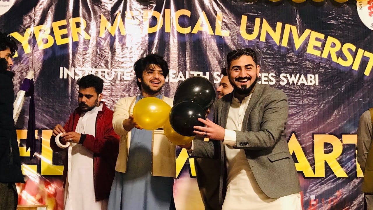 Welcome party for batch 2023 | arrange by seniors of KMU IHS Swabi #khybermedicaluniversityswabi