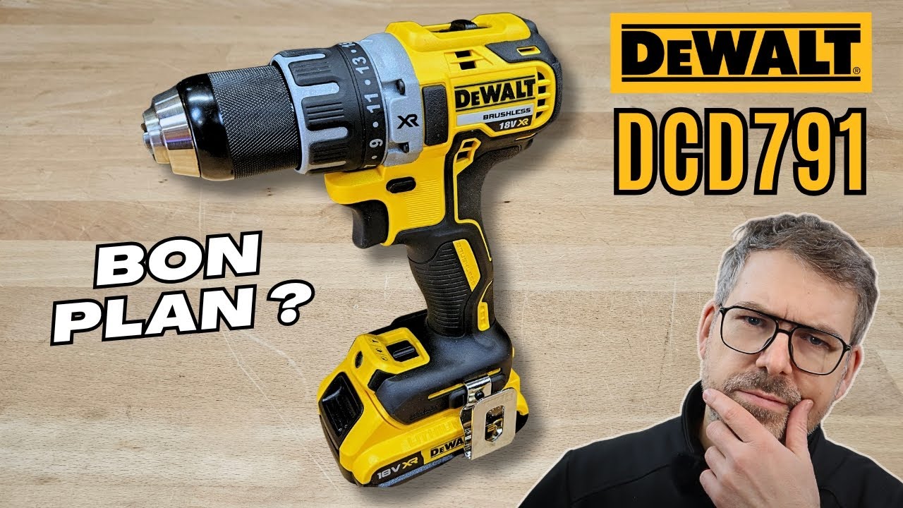 Perceuse visseuse Dewalt DCD791 : TEST / AVIS