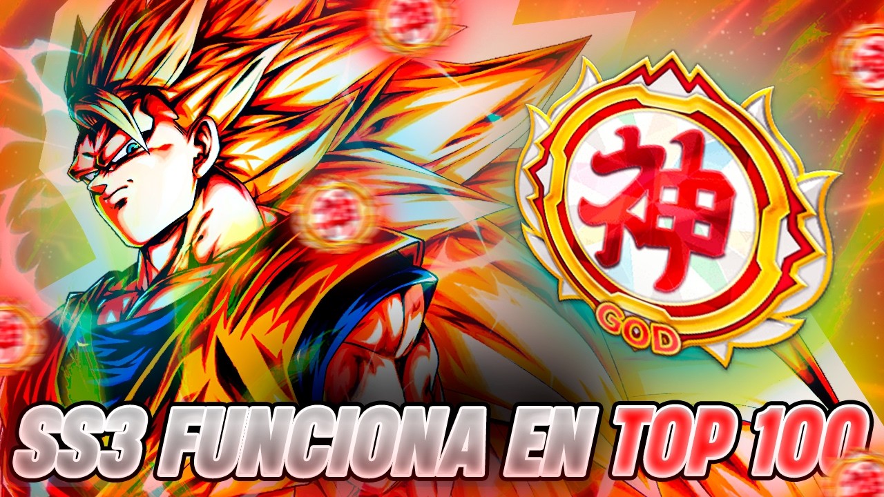 CÓMO FUNCIONA TAN BIEN EN TOP 100?? SSJ3 LA CABRA SUPREMA 🔥 #dragonballz #dbl #dragonballlegends 