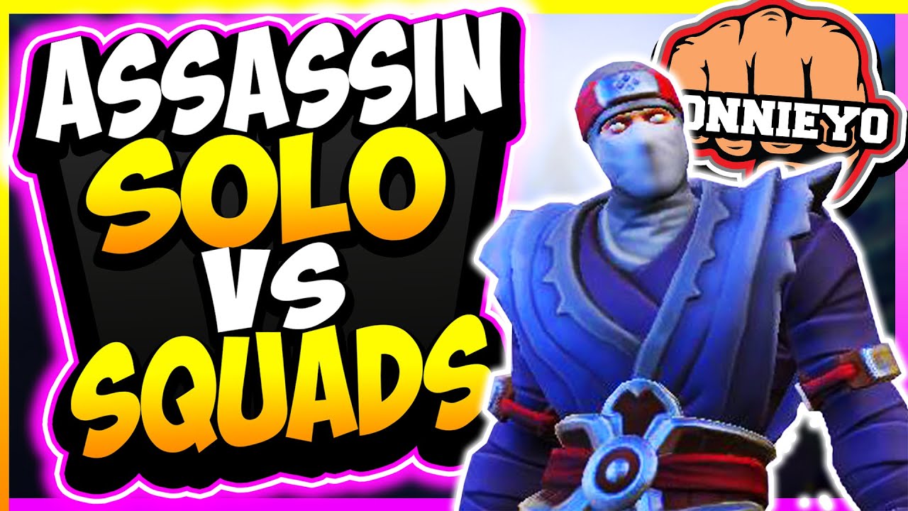 The IMPOSSIBLE Assassin SOLO VS SQUADS Challenge | Realm Royale