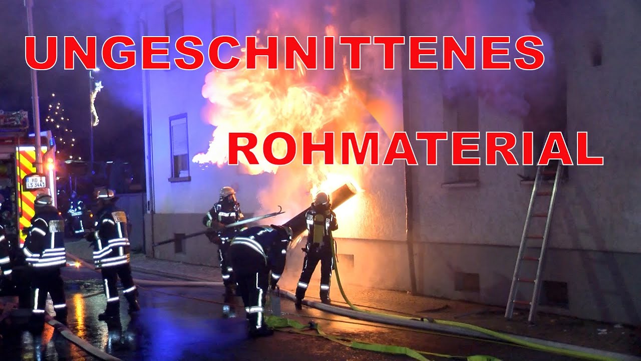[ARCHIVAUFNAHME - HISTORY] - Unbearbeitetes Rohmaterial eines Gebäudebrandes vom 15.12.2021