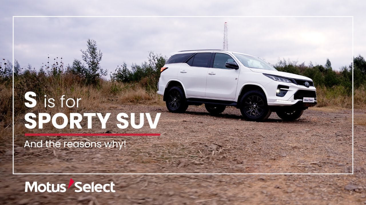 Fortuner GR-S: Sporty Looks, Serious Power! |Motus Select