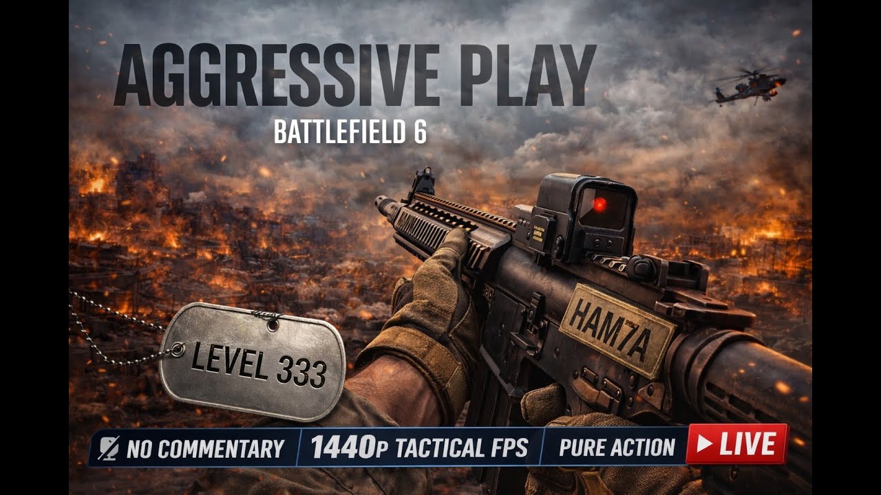 LIVE | Battlefield 6 Multiplayer | LEVEL 300+ PLAYER!