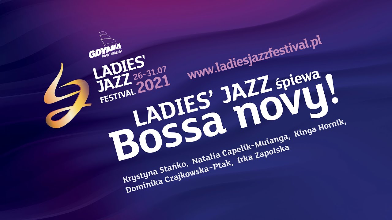 Ladies’ Jazz śpiewa bossa novy. Teatr Muzyczny w Gdyni. 30 lipca 2021r.