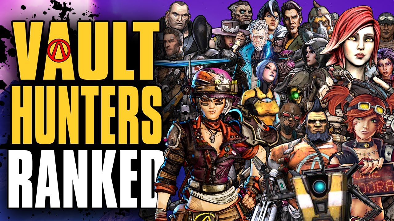 Ranking EVERY Playable Vault Hunter in Borderlands History (OLD)
