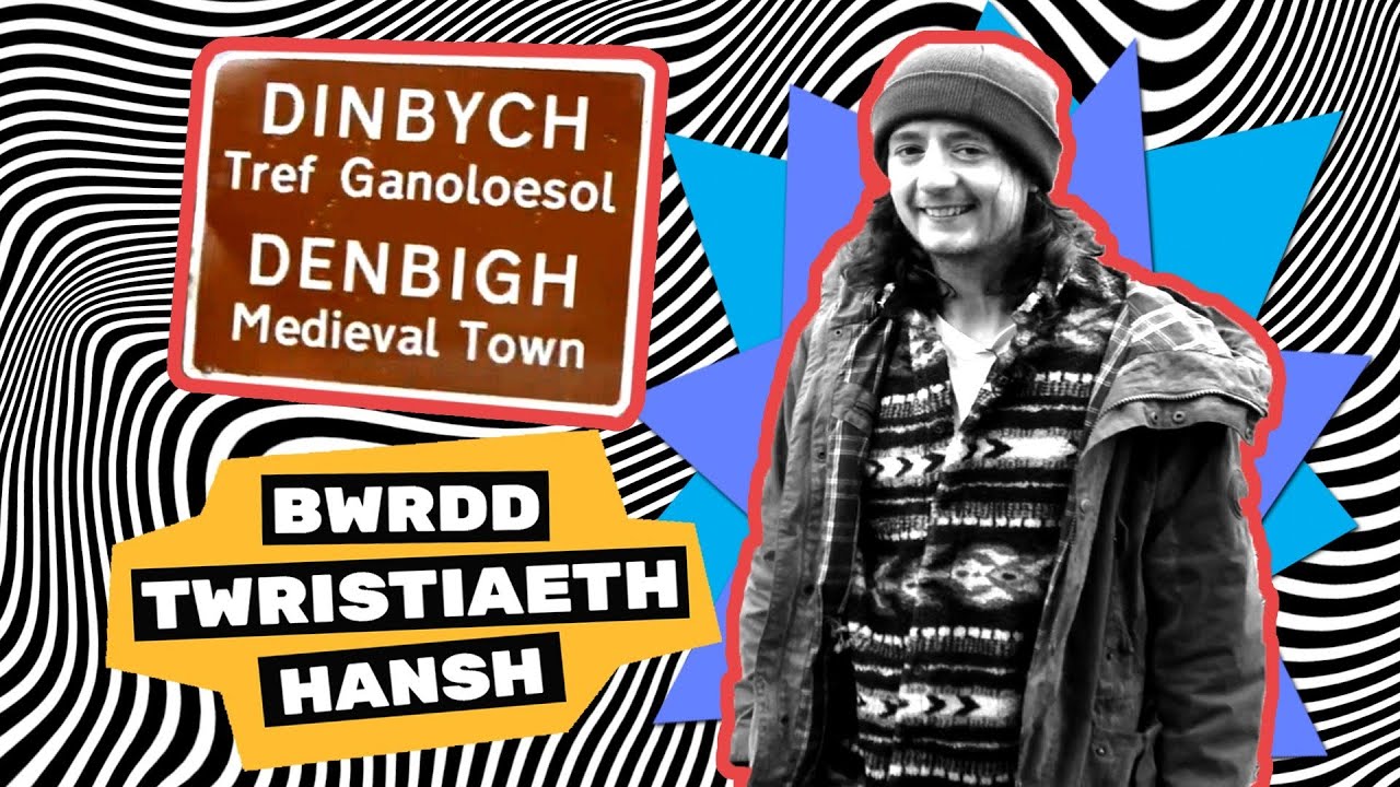 BWRDD TWRISTIAETH HANSH - DINBYCH (Morgan Elwy)