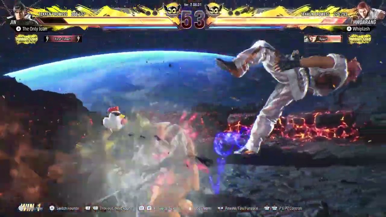 Tekken 8 Hwoarang vs Jin 