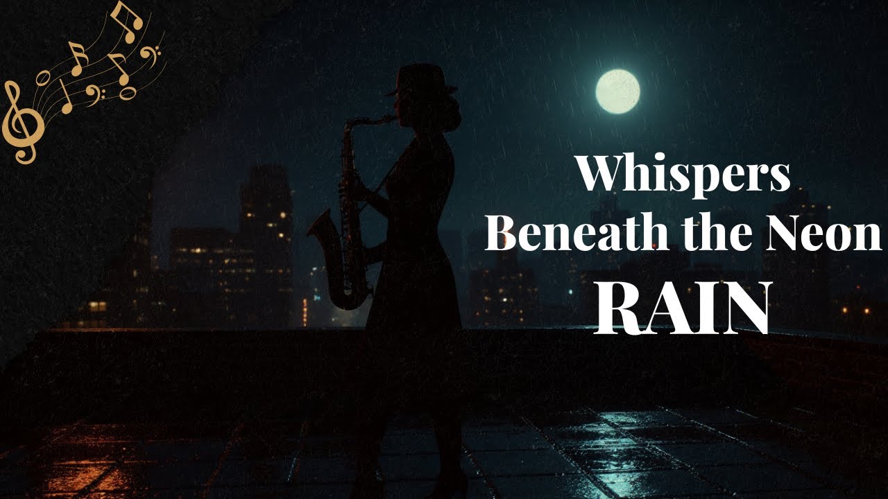 Whispers Beneath the Neon Rain | 1940s Noir Jazz Storytelling