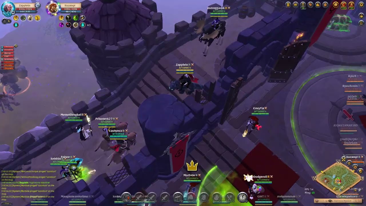 DEMONFANG POV : AFTERMATH VS NO_OC (APDO ALLY) 18UTC 22/02/2026 BRAWL COMPS