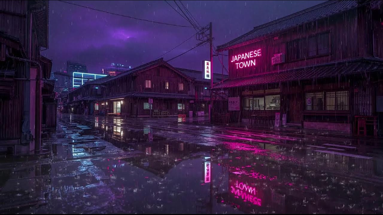 Night Rain Ambience 🌙 Lofi Beats for Focus, Relax & Quiet Moments #30