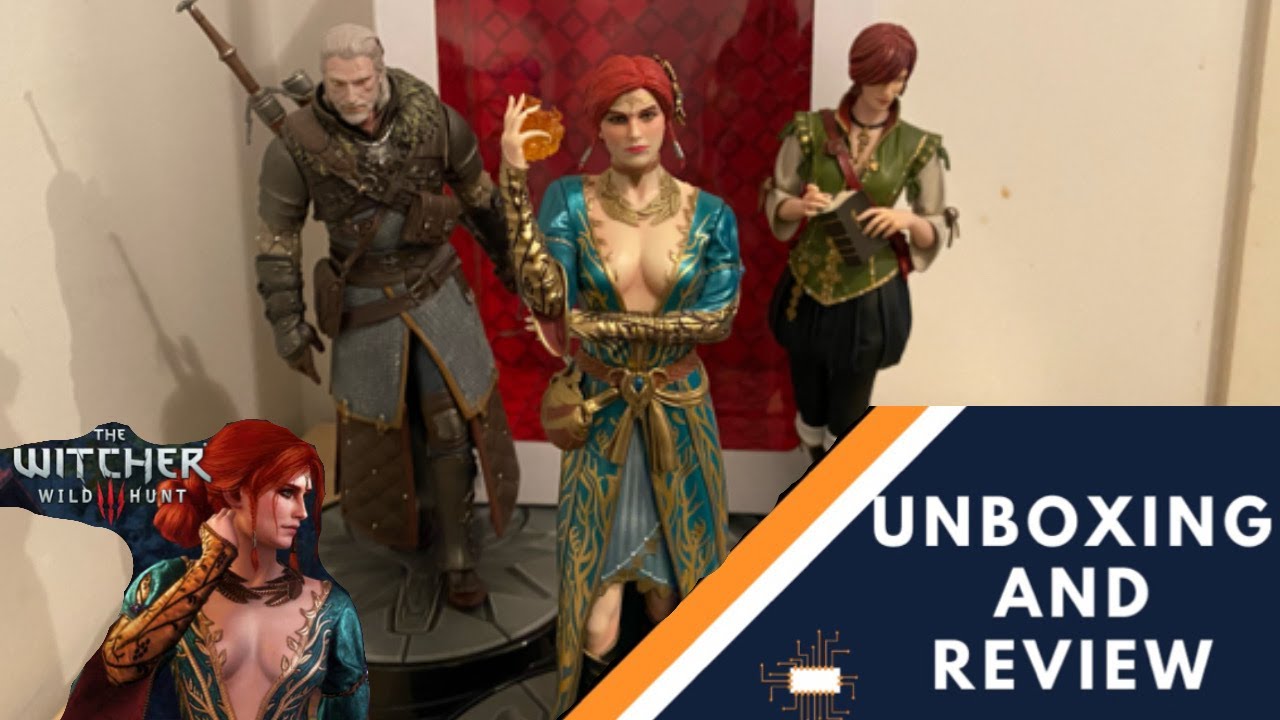 Triss Merigold Dark Horse Series 2 Figure (Alternate Look) Unboxing and Quick Review!