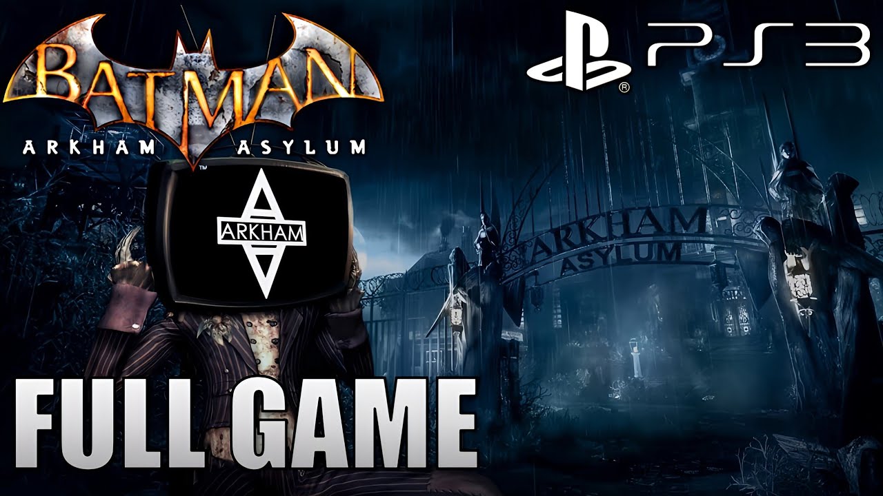 Batman: Arkham Asylum - Full Game | PS3 Gameplay (No Commentary)