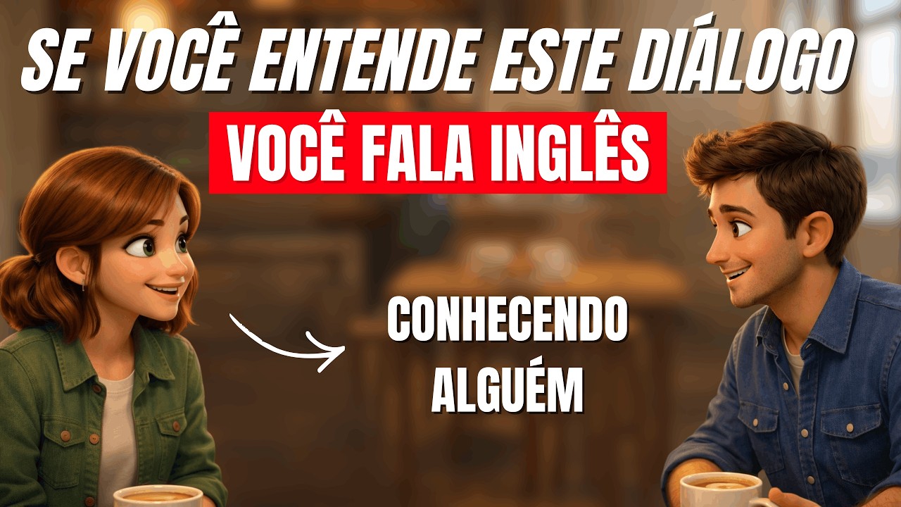 Comece a entender inglês fácil e rápido com este diálogo 🔥 Conversa em uma cafeteria