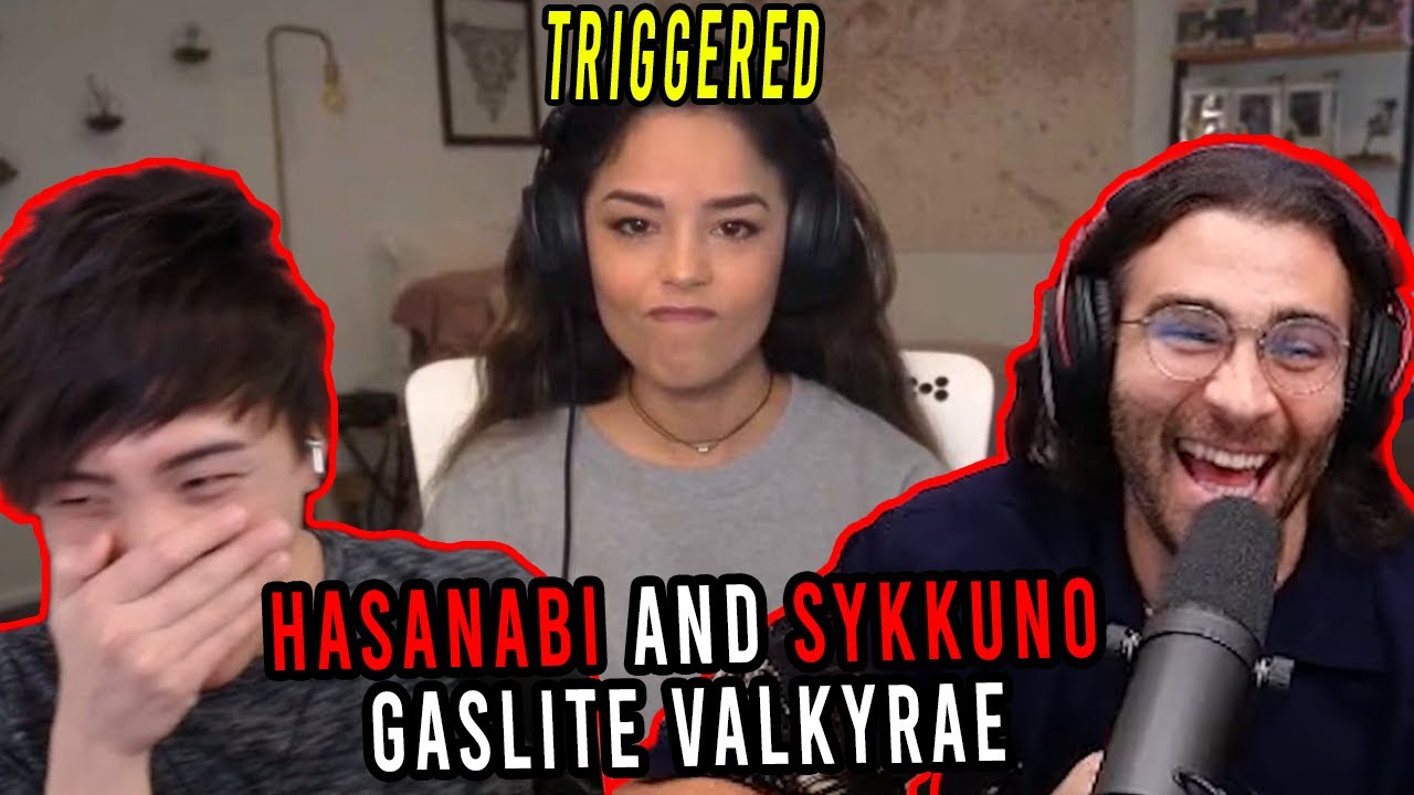 Hasanabi and Sykkuno gaslight Valkyrae with some unhinged behaviour