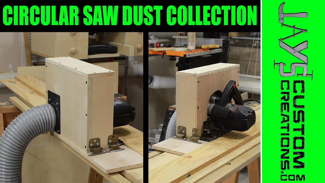 Adding Dust Collection To A Circular Saw - 138