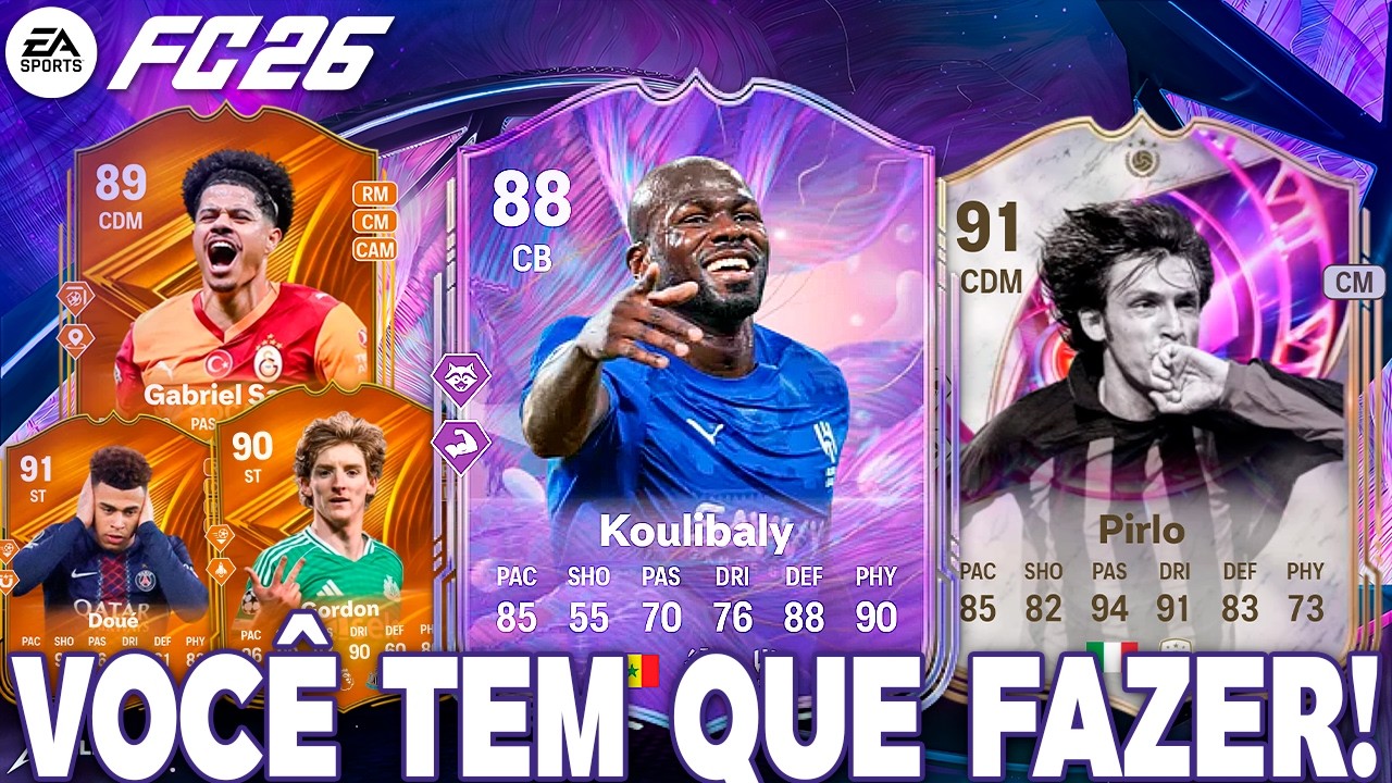 FC 26 | 💪 ESSE TODOS DEVEM FAZER!!! NOVAS CARTAS EM PACKS E PIRLO EM DME
