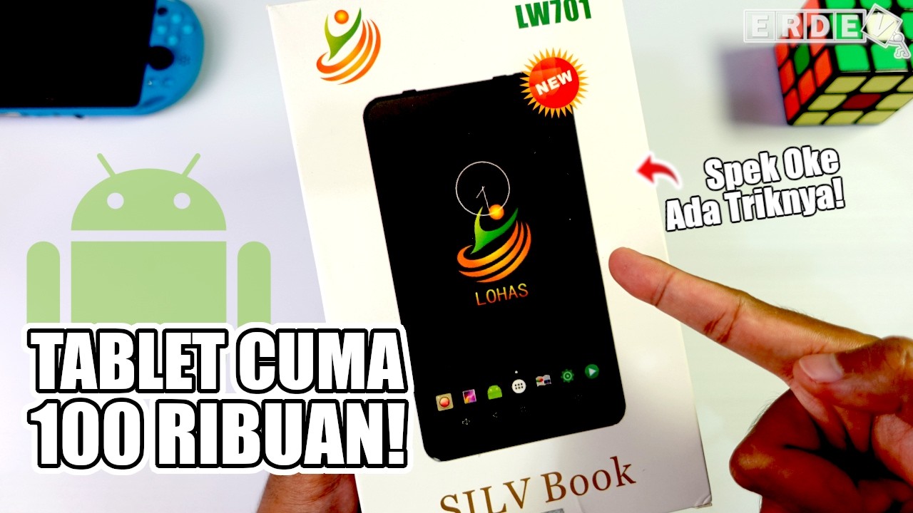 COBAIN TABLET 100 RIBUAN YANG SPEKNYA TERNYATA LUMAYAN OKE! - Tab Android Lohas LW701 Install App